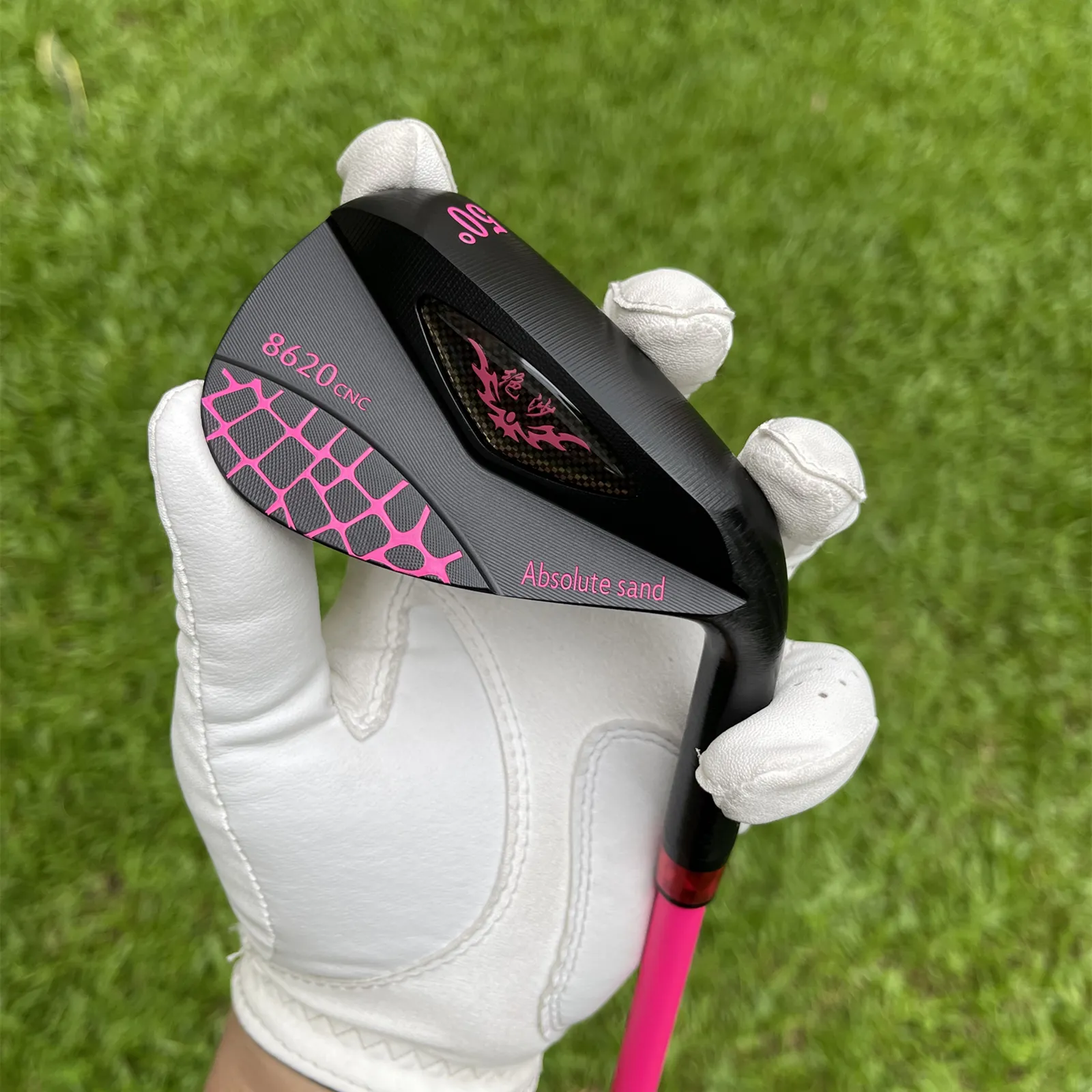 Lady Pink Golf Wedges 48 50 52 54 56 58 60 62 64 68 72 Degree with Graphite L Flex Shaft Full Spin Milled Face Women Sand Wedge - Image 9