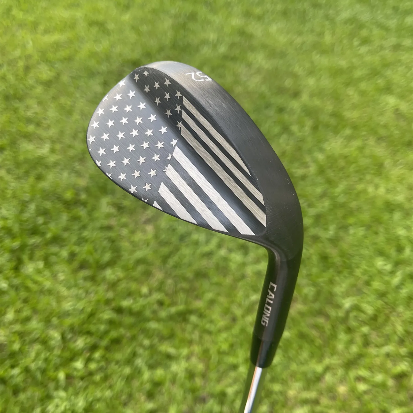 USA Flag Golf Wedges Black Colors 48 50 52 54 56 58 60 72 Degree With 105g Steel Shaft Sand Wedge Golf Clubs - Image 2