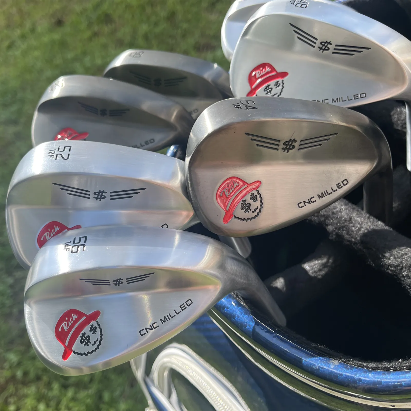 New Golf Wedges Silver/Grey Calong Rich Sand Wedge 48 50 52 54 56 58 60 62 Degree Milled Face Golf Clubs - Image 12