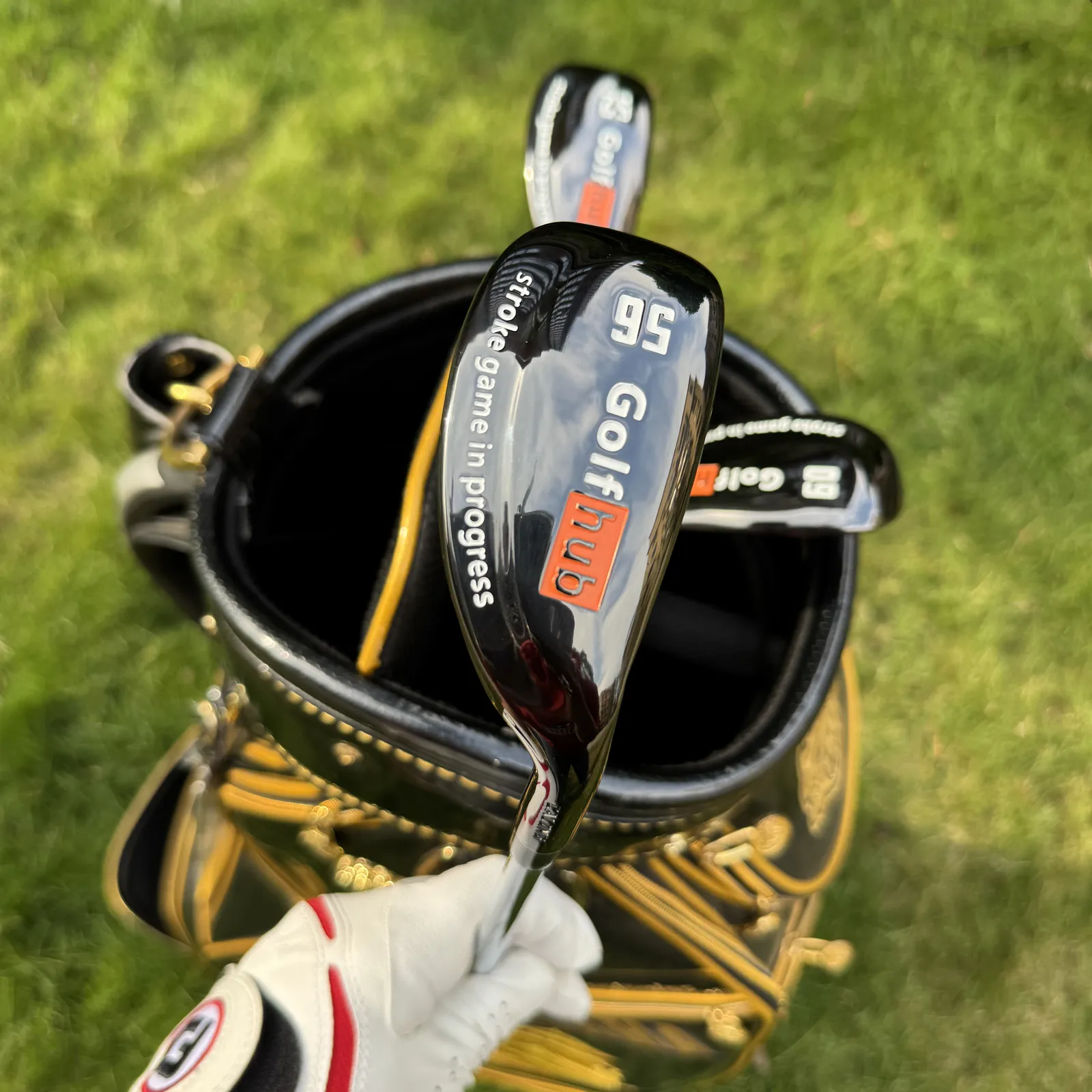 Calong Golf Hub Golf Wedges 52 56 60 Degree With 105g Stiff Flex Steel Shaft CNC Milled Spin Face Sand Wedge RH Men Golf Clubs - Image 7