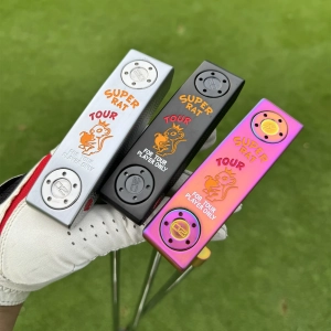 Calong Super Rat Golf Putter 303 Steel Black/Silver/Rainbow 33/34/35inch Weights 20g Removable RH Golf Clubs