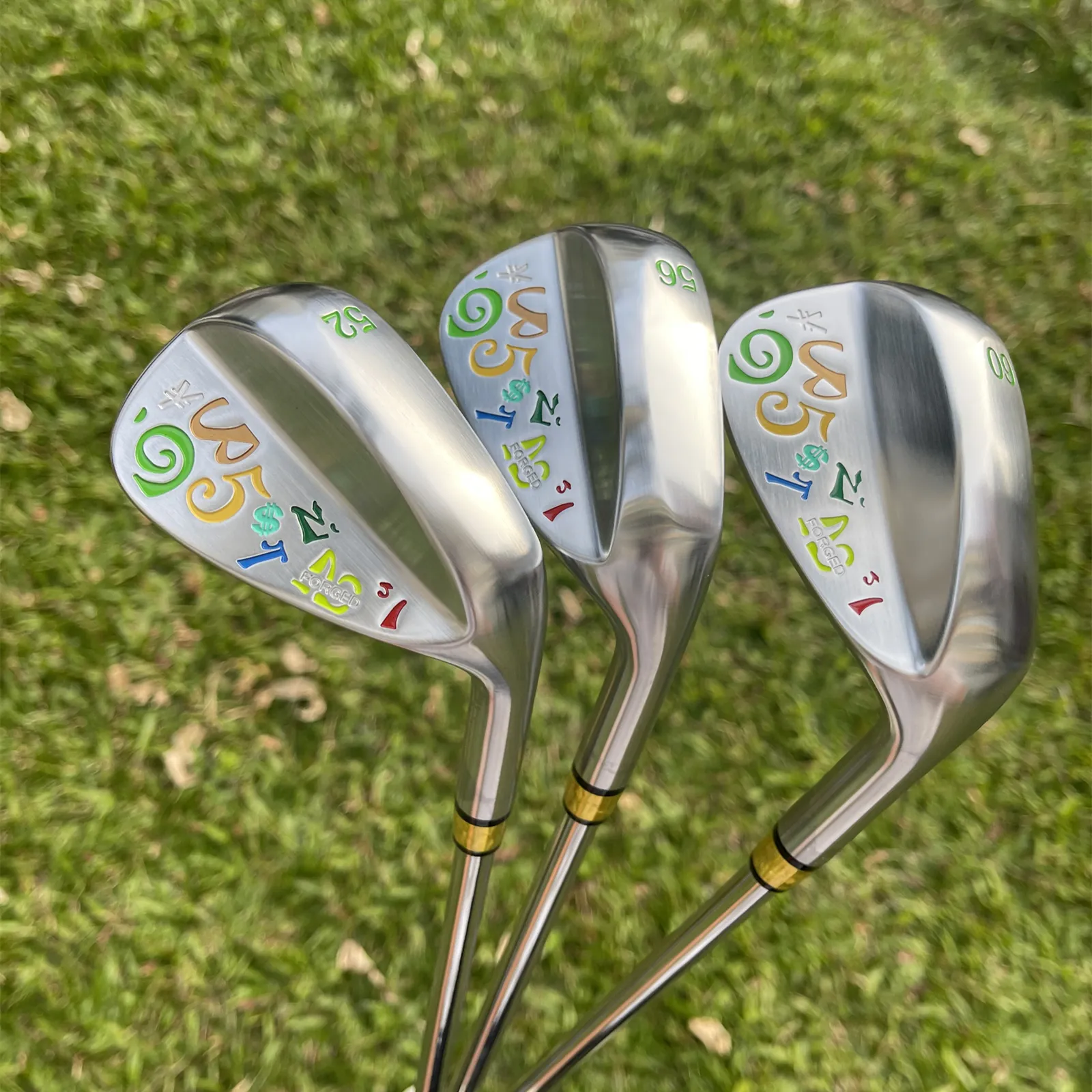 Calong M9 Golf Wedges Black/Silvery 48 50 52 54 56 58 60 Degree With 115g Steel Shaft Full Milled Spin Face Men RH Sand Wedge - Image 5