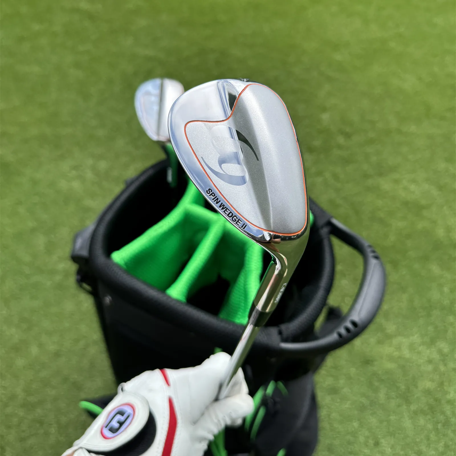 Calong 69 Degree Golf Wedges Silvery Colors With 115g Stiff Steel Shaft Full Spin Milled Face Sand Wedge - Improve Golf Game - Image 6