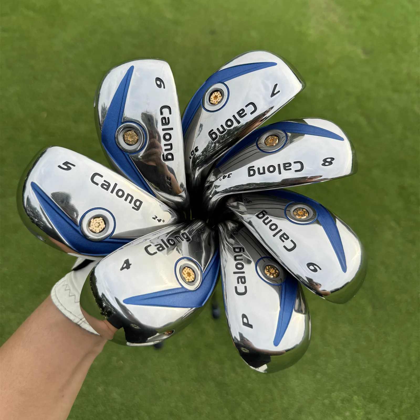 Calong Golf Hybrid Irons 4 5 6 7 8 9 P With R/S/A Graphite Shaft RH Men Golf Clubs-Easy Play Ball - Image 3