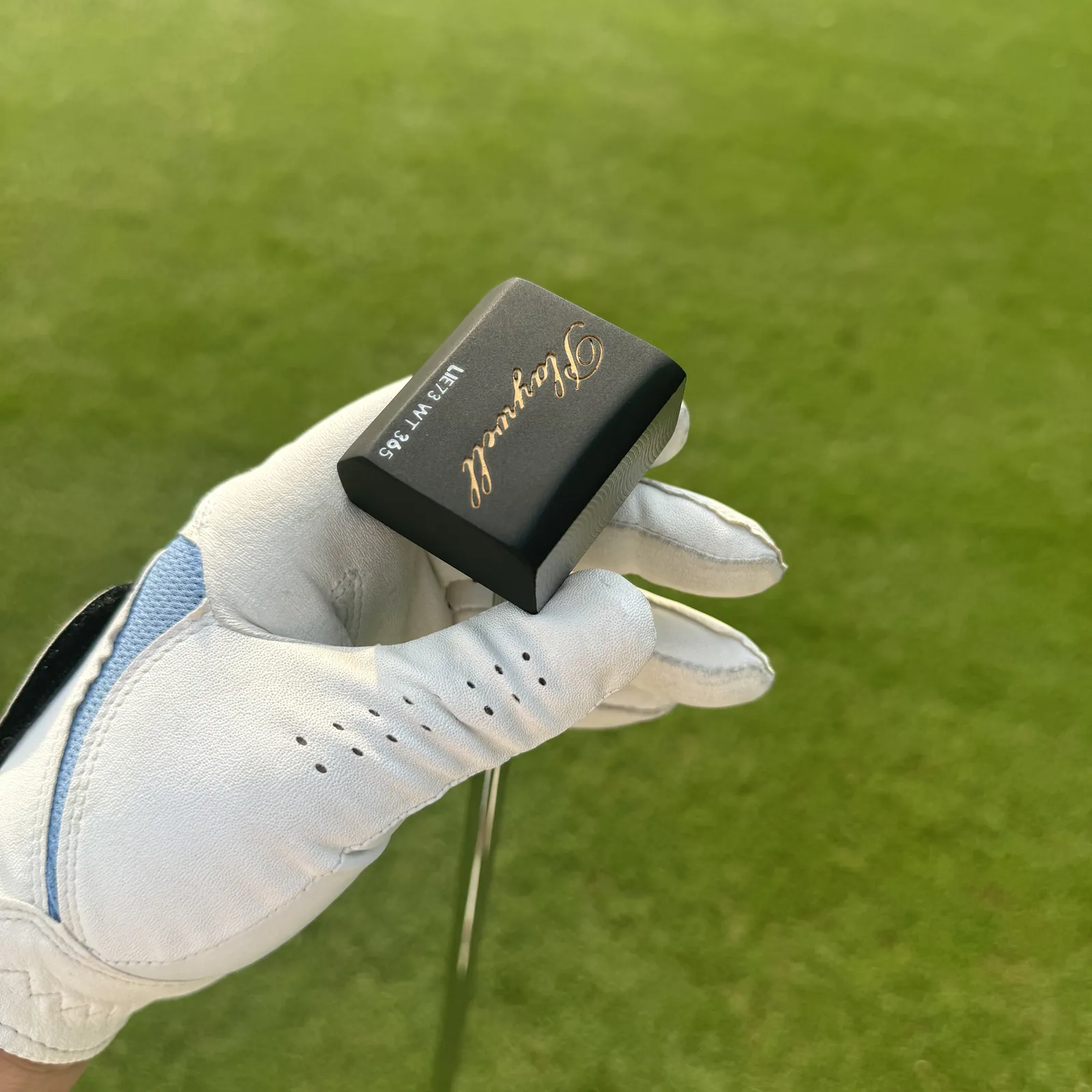 Calong Right Handed Men's Forged Stainless Steel Golf Putter - Precision Insert Putter With Stiff Flex Steel Shaft, PU Leather Grip and Headcover 34inch - Image 5