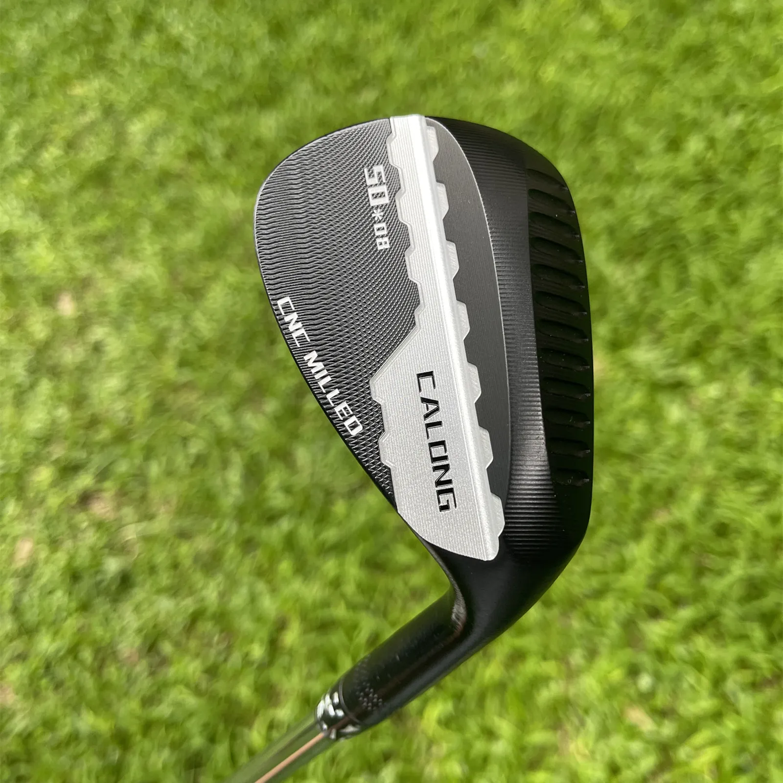 Calong BT Golf Wedges Black/Silvery 48 49 50 52 53 54 56 57 58 60 68 72 Degree With Dynamic Gold S200 Steel Shaft Full Spin Milled -Diversion Trough Design - Image 6