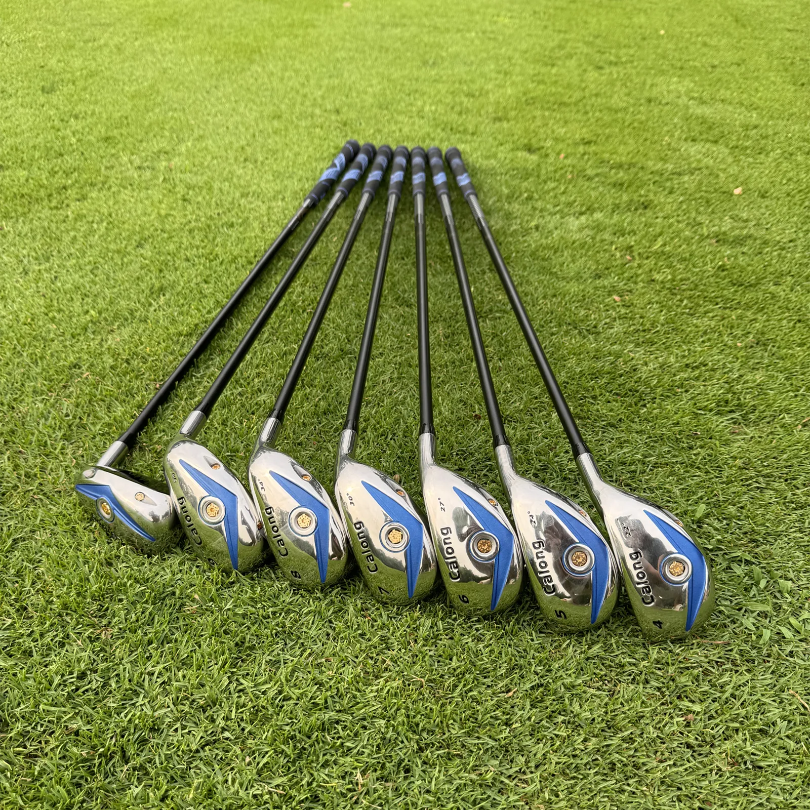 Calong Golf Hybrid Irons 4 5 6 7 8 9 P With R/S/A Graphite Shaft RH Men Golf Clubs-Easy Play Ball - Image 4