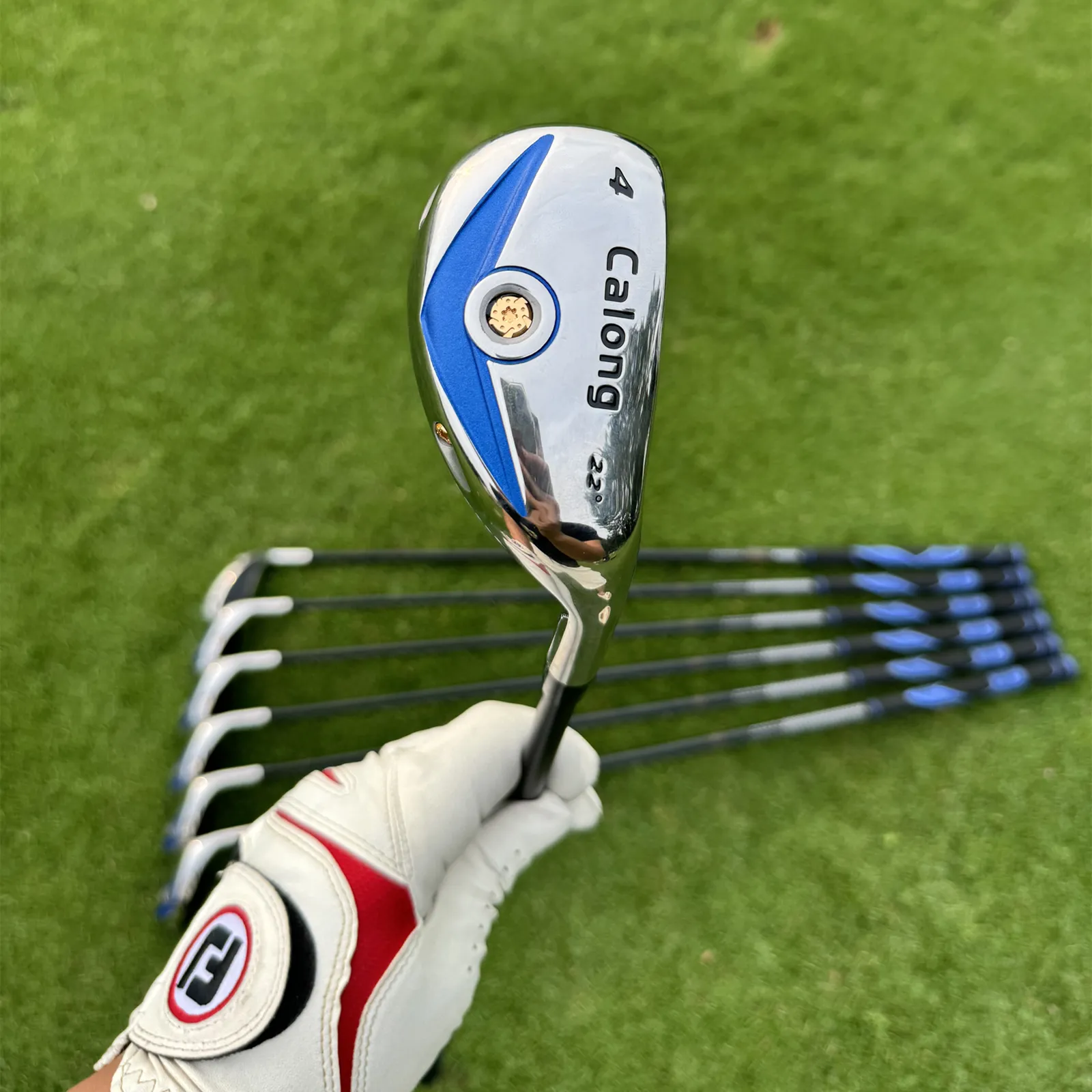 Calong Golf Hybrid Irons 4 5 6 7 8 9 P With R/S/A Graphite Shaft RH Men Golf Clubs-Easy Play Ball - Image 5