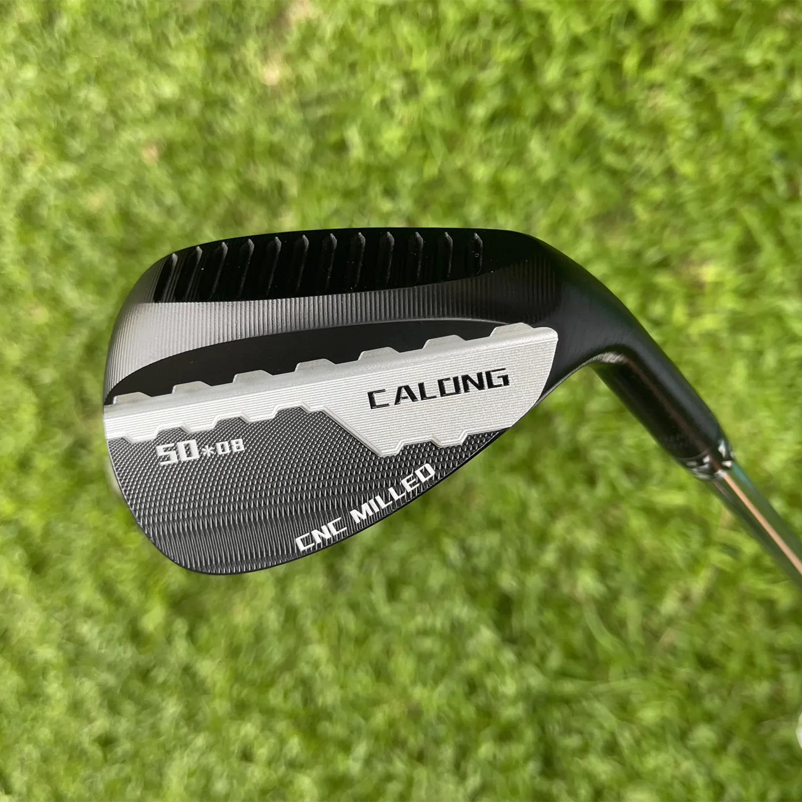 Calong BT Golf Wedges Black/Silvery 48 49 50 52 53 54 56 57 58 60 68 72 Degree With Dynamic Gold S200 Steel Shaft Full Spin Milled -Diversion Trough Design - Image 8
