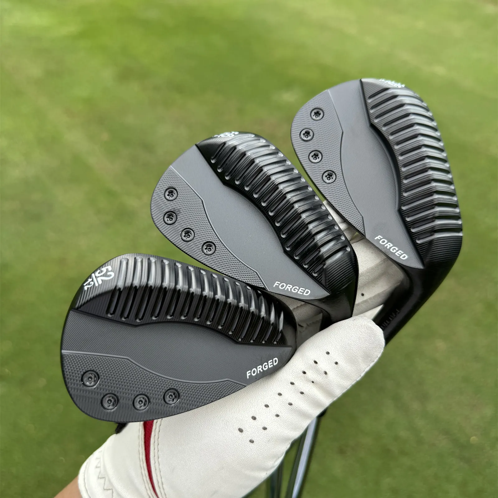 Calong AK Forged Golf Wedges 48 50 52 54 56 58 60 62 70 72 Degree With 120g Stiff Steel Shaft Diversion Trough Design Sand Wedge - Image 4
