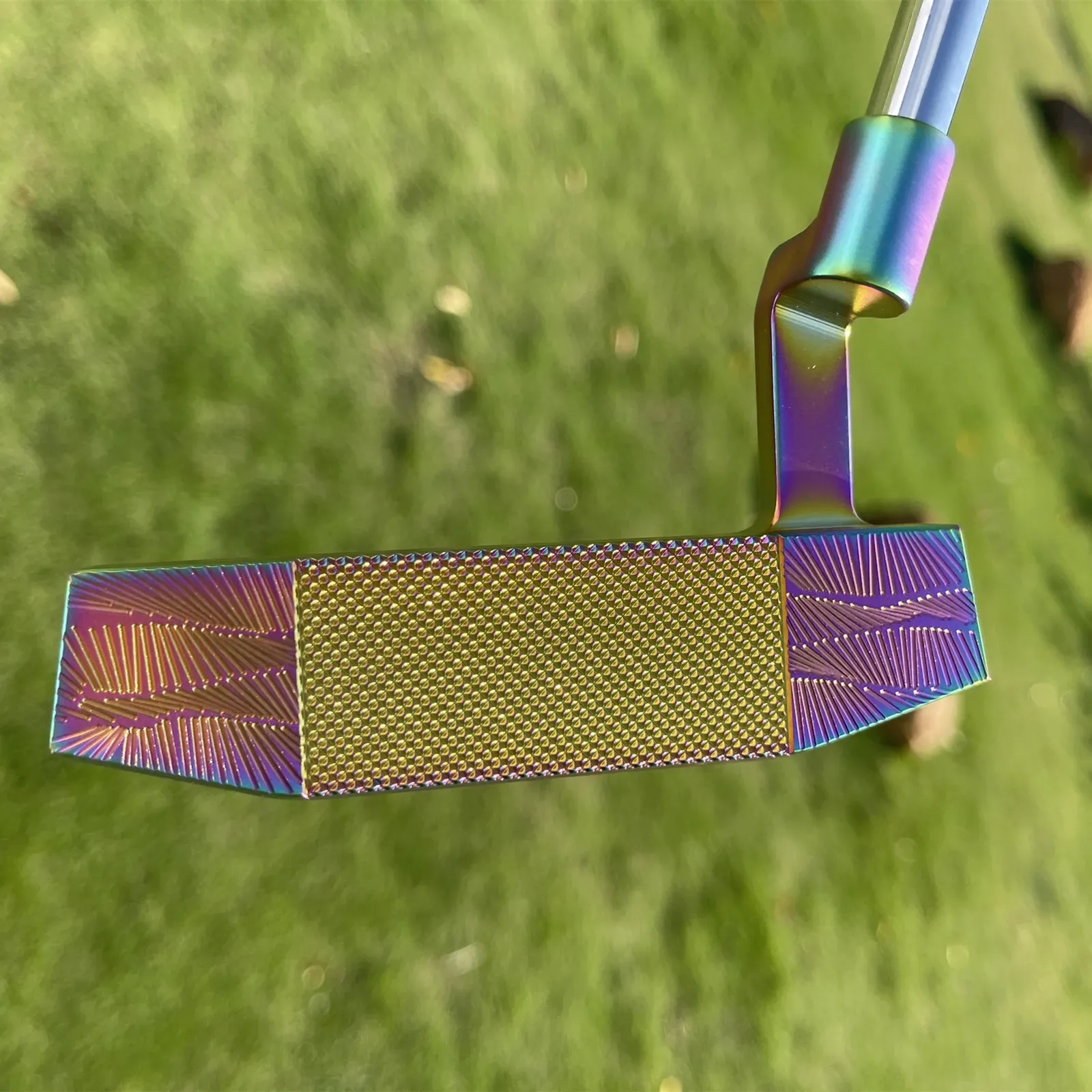 Calong GSS 375 Skull Golf Putter Black/Rainbow/Silvery 33/34/35inch With Headcover - Improve Your Putter Game - Image 10