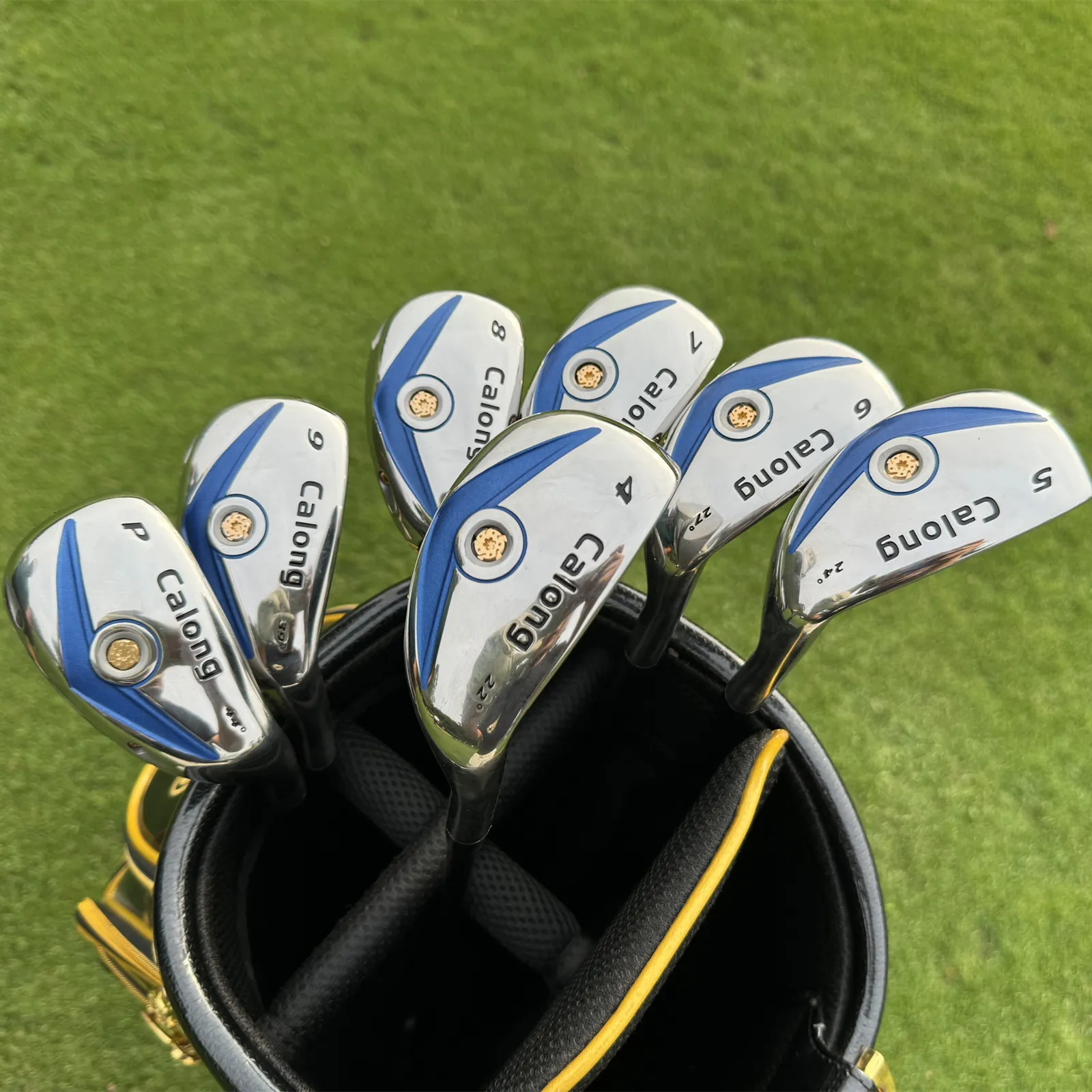 Calong Golf Hybrid Irons 4 5 6 7 8 9 P With R/S/A Graphite Shaft RH Men Golf Clubs-Easy Play Ball - Image 2