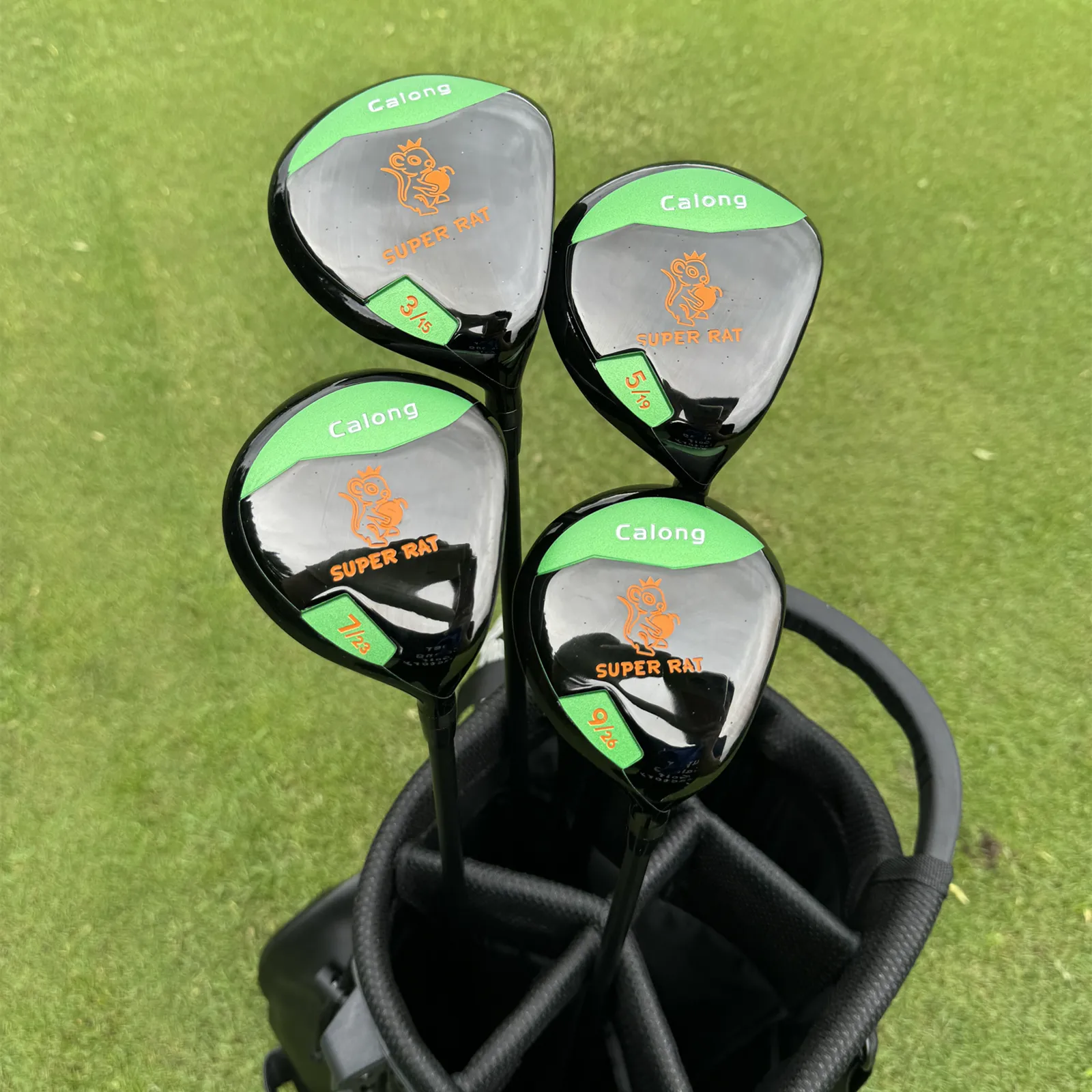 Calong Super Rat Golf Fairway Wood 15/19/23/26 Degree With 65g Graphite Shaft SR Flex-Quick Improve Distance