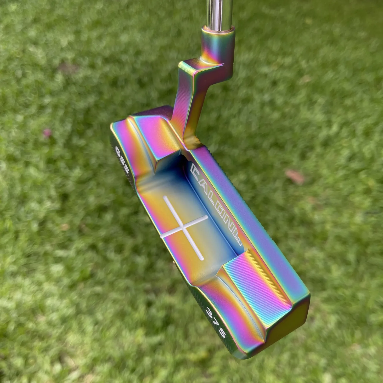 Calong Skull GSS 375g Blade Golf Putter Black/Rainbow/Silvery 33/34/35inch With Headcover - Improve Your Putter Game - Image 10