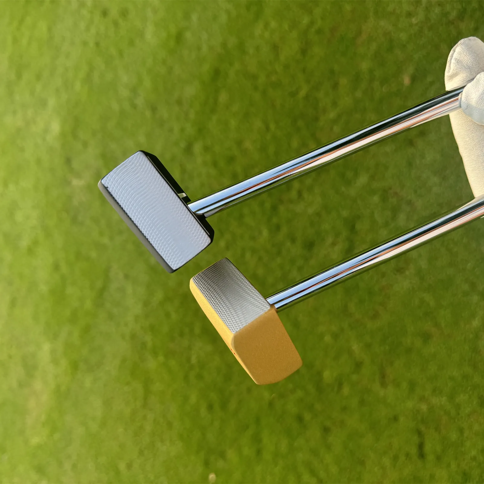 Calong Right Handed Men's Forged Stainless Steel Golf Putter - Precision Insert Putter With Stiff Flex Steel Shaft, PU Leather Grip and Headcover 34inch - Image 3