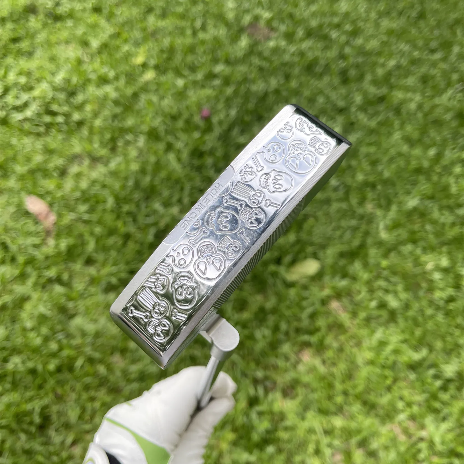 Calong Skull GSS 375g Blade Golf Putter Black/Rainbow/Silvery 33/34/35inch With Headcover - Improve Your Putter Game - Image 5