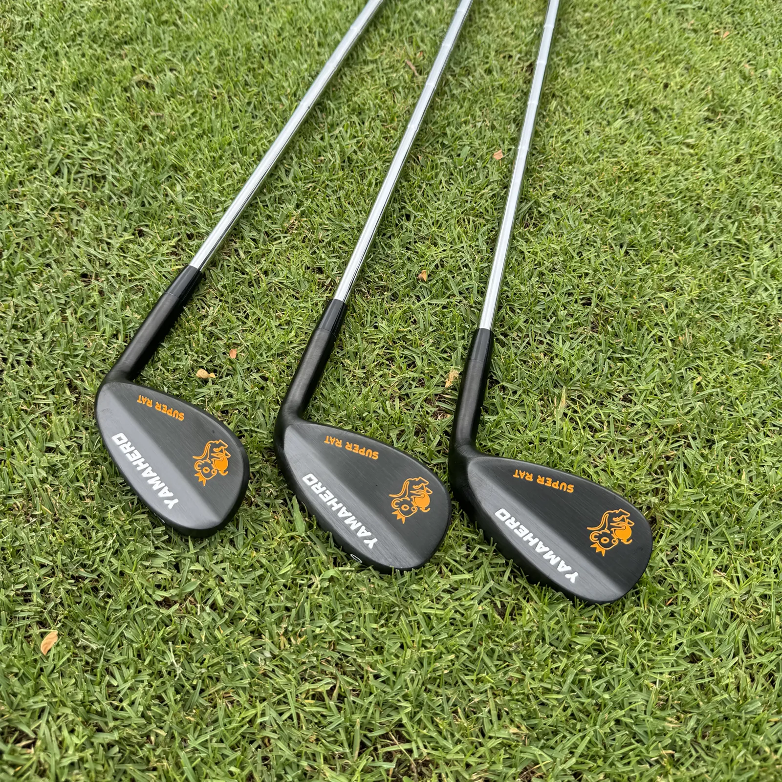Yamahero Spuer Rat Golf Wedge Black 48 50 52 54 56 58 60 72 Degree With 115g Stiff Steel Shaft Full Milled Spin Face -Accurately Stop The Ball - Image 4