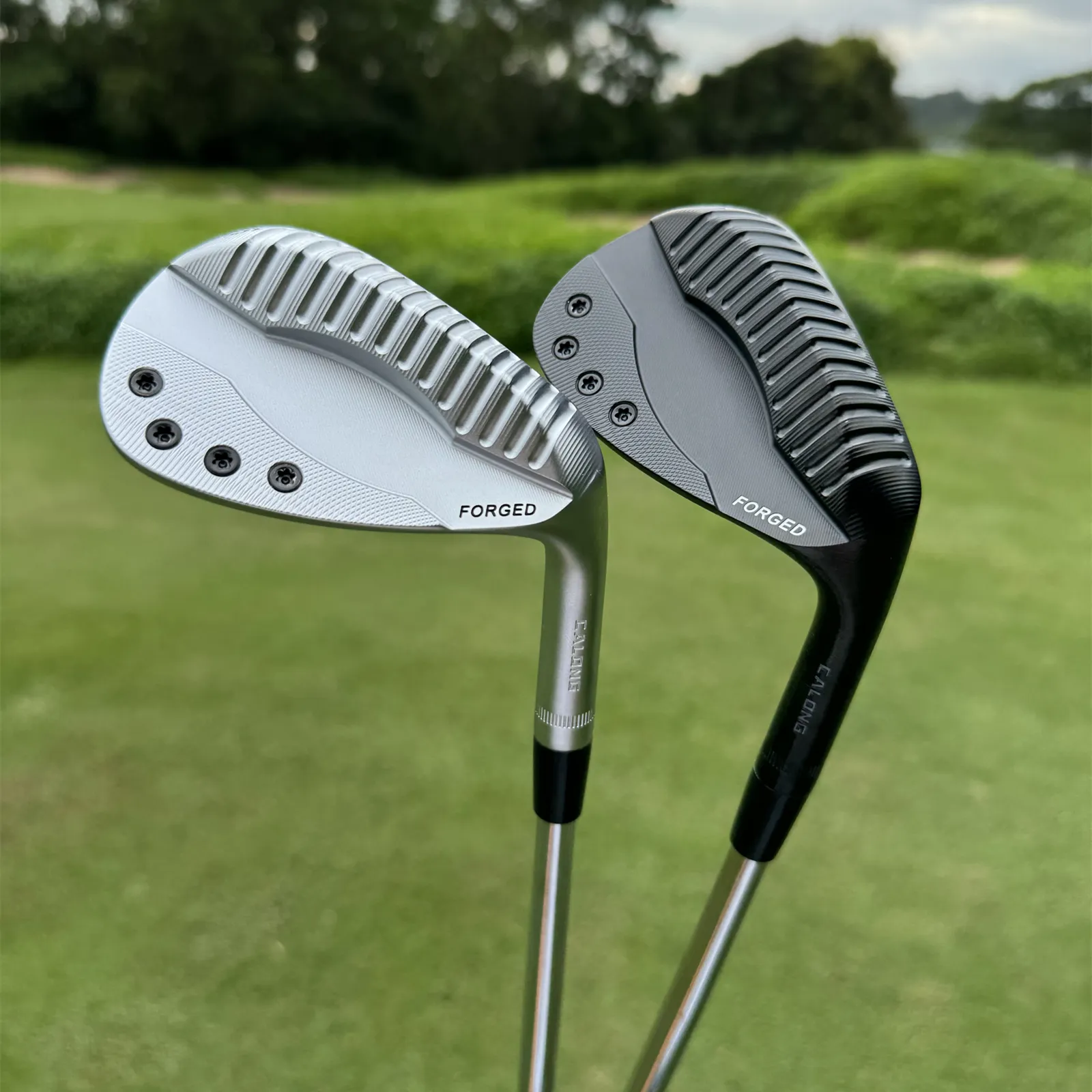 Calong AK Forged Golf Wedges 48 50 52 54 56 58 60 62 70 72 Degree With 120g Stiff Steel Shaft Diversion Trough Design Sand Wedge - Image 2