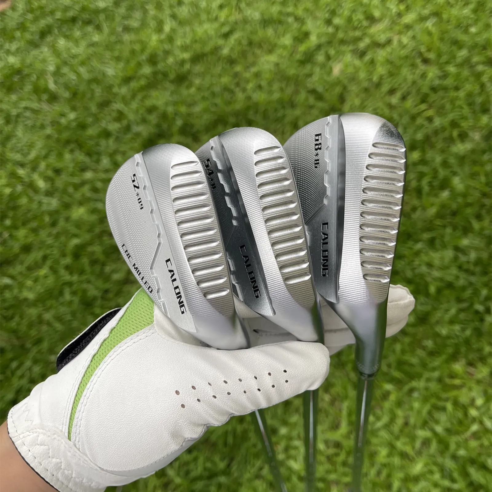 Calong BT Golf Wedges Black/Silvery 48 49 50 52 53 54 56 57 58 60 68 72 Degree With Dynamic Gold S200 Steel Shaft Full Spin Milled -Diversion Trough Design - Image 3