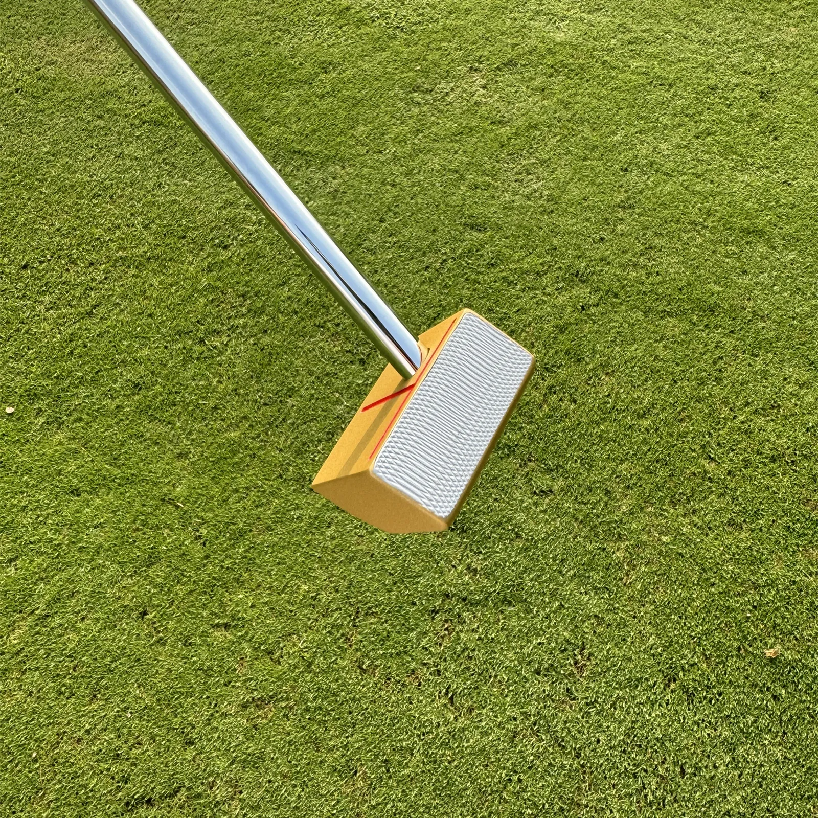 Calong Right Handed Men's Forged Stainless Steel Golf Putter - Precision Insert Putter With Stiff Flex Steel Shaft, PU Leather Grip and Headcover 34inch - Image 9