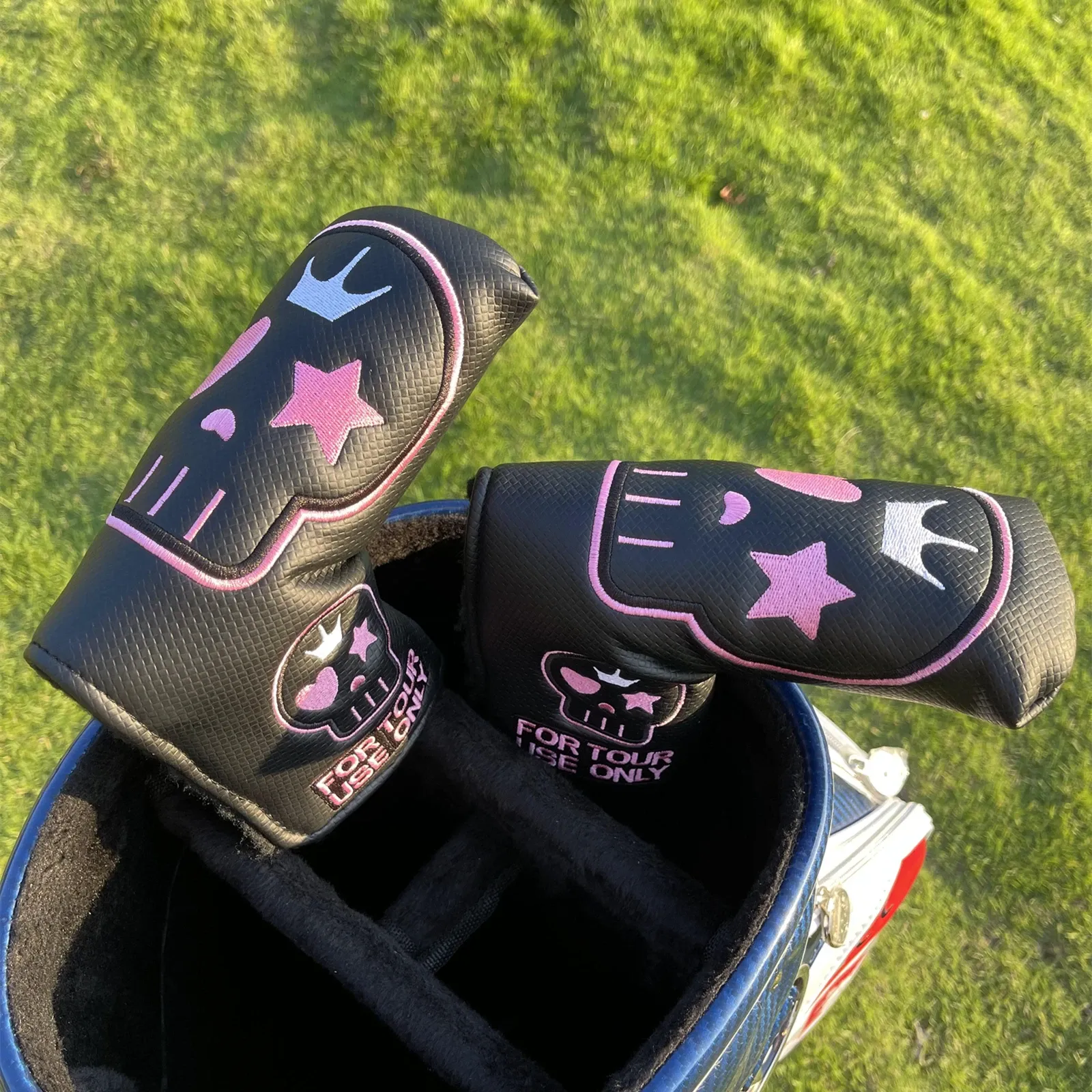 Calong GSS 375 Skull Golf Putter Black/Rainbow/Silvery 33/34/35inch With Headcover - Improve Your Putter Game - Image 12