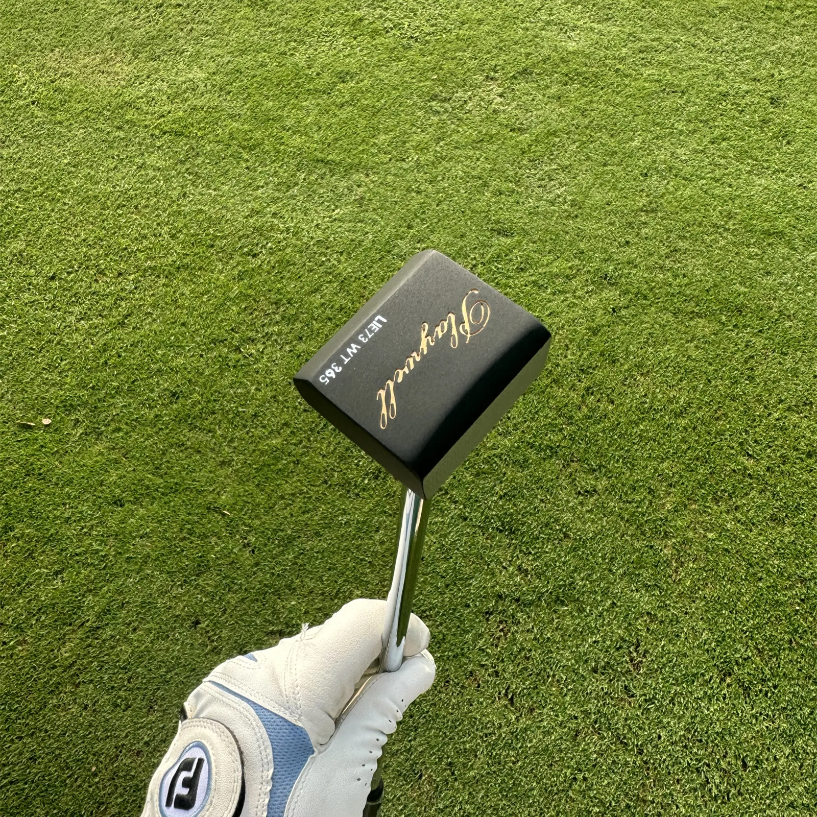 Calong Right Handed Men's Forged Stainless Steel Golf Putter - Precision Insert Putter With Stiff Flex Steel Shaft, PU Leather Grip and Headcover 34inch - Image 8