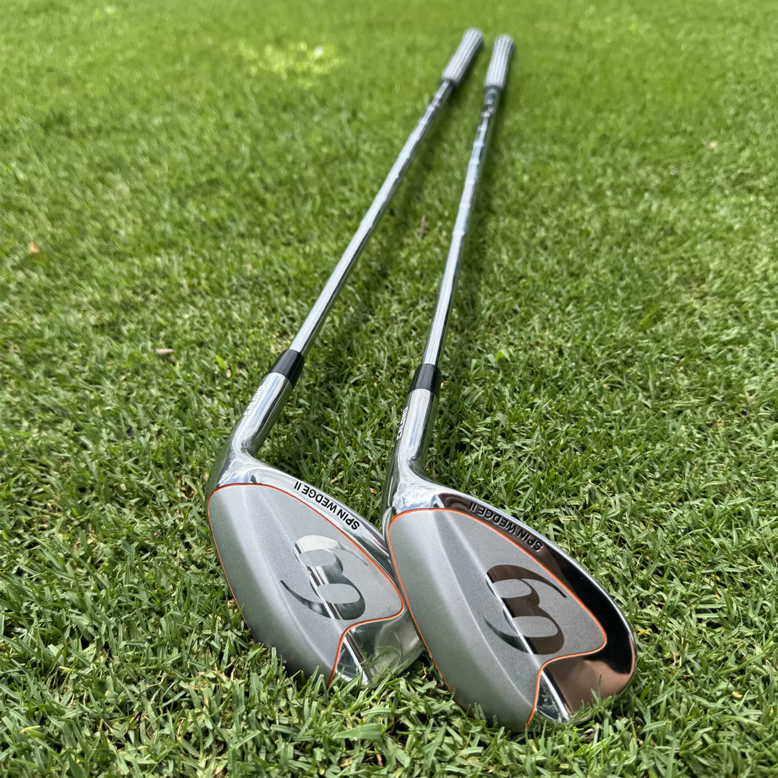 Calong 69 Degree Golf Wedges Silvery Colors With 115g Stiff Steel Shaft Full Spin Milled Face Sand Wedge - Improve Golf Game - Image 2