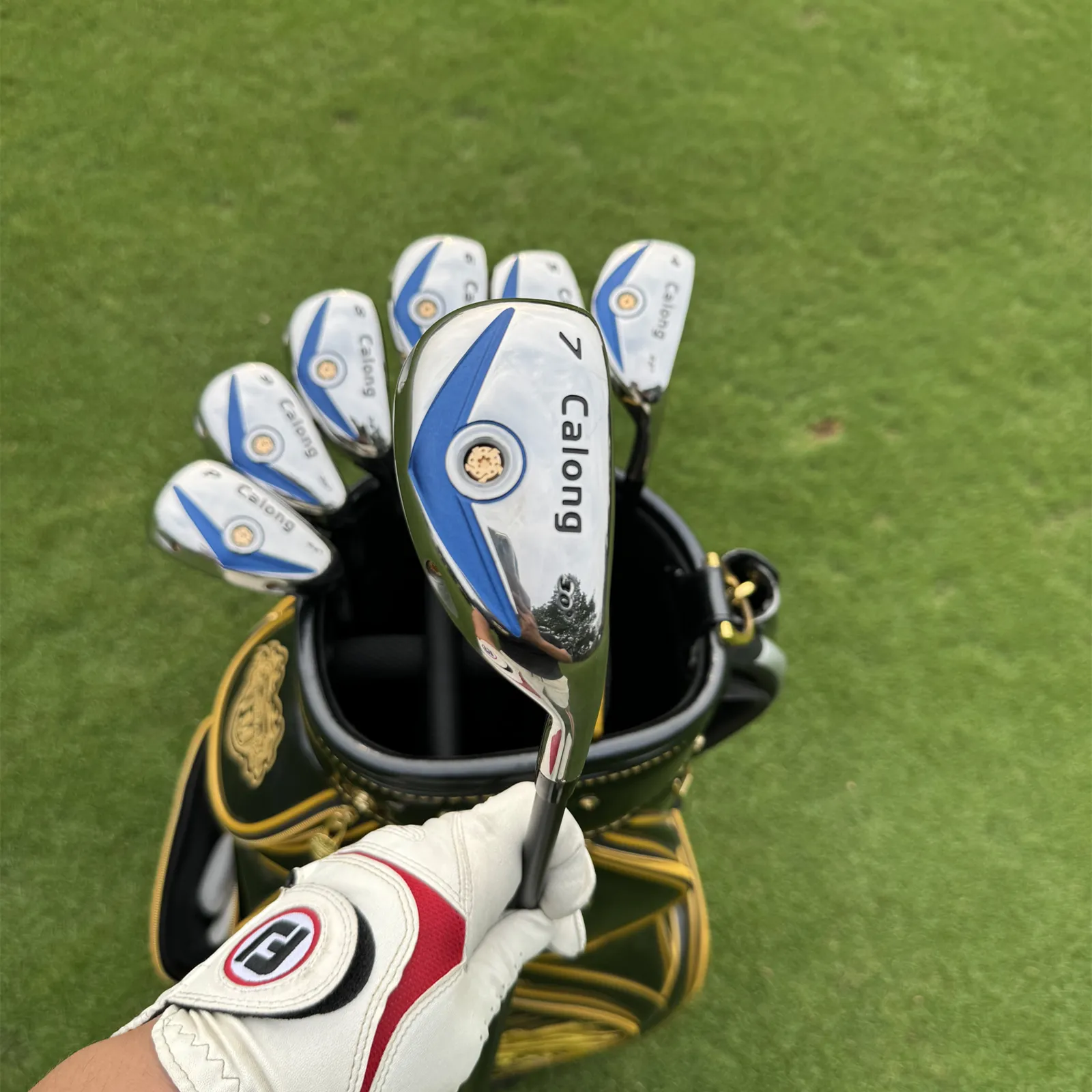 Calong Golf Hybrid Irons 4 5 6 7 8 9 P With R/S/A Graphite Shaft RH Men Golf Clubs-Easy Play Ball - Image 6