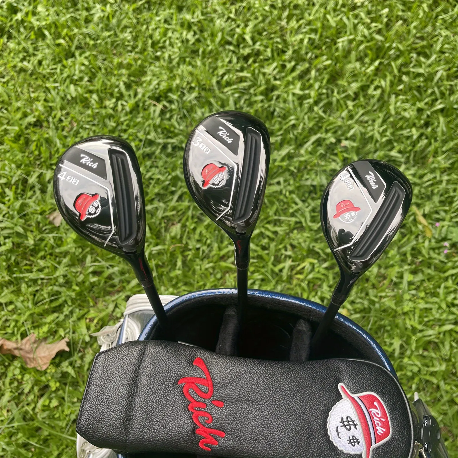 2025 New Calong Rich Golf Hybrid 19 22 25 Dergee With R/S/L Graphite Shaft Headcover RH Rescue Golf Clubs - Image 8