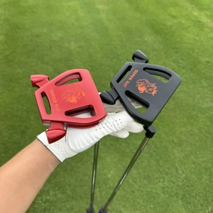 Calong Super Rat Golf Putter Black/Red 34 35inch With Headcover RH Golf Clubs Full Milled Face