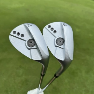 Calong M3 Golf Wedges Silvery 50 52 54 56 58 60 70 72 Degree With 120g Steel Shaft Full Spin Milled - Removable Weights Sand Wedge
