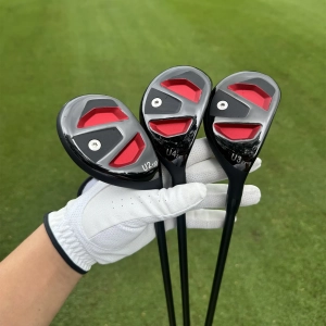 Calong Yamahero Golf Hybrid 18 21 24 Degree with 65g SR Flex Graphite Shaft Headcover RH Men Rescues Golf Club 