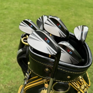 Calong WIN Golf Wedges Black 48 50 52 54 56 58 60 Degree With Dynamic Gold  S200 Steel Shaft Full Spin Milled - Improve Your Golf Game
