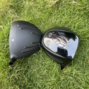 Calong Tour Black Golf Driver Head 9/10 Degree 2041 Forged Face Removable Weights RH Golf Clubs - Improved 10-30Yards
