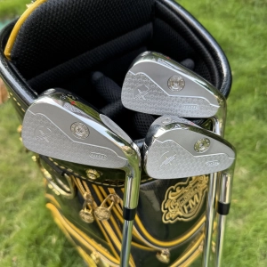 Calong Forged Golf Irons Hybrid Utility 15/17/19 Degree with Adjustable Weight 110g Stiff Flex - Improved Your Irons Distance
