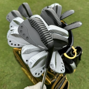 Calong AK Forged Golf Wedges 48 50 52 54 56 58 60 62 70 72 Degree With 120g Stiff Steel Shaft Diversion Trough Design Sand Wedge