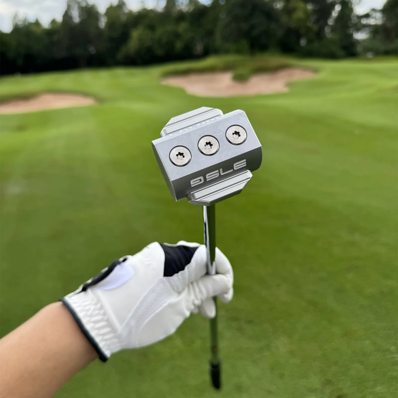 Calong Mini Golf Putter Black/Silvery 34inch RH Men Golf Clubs Remobile Weights 375g Putter - Practice Putting / Paly Golf - Image 3