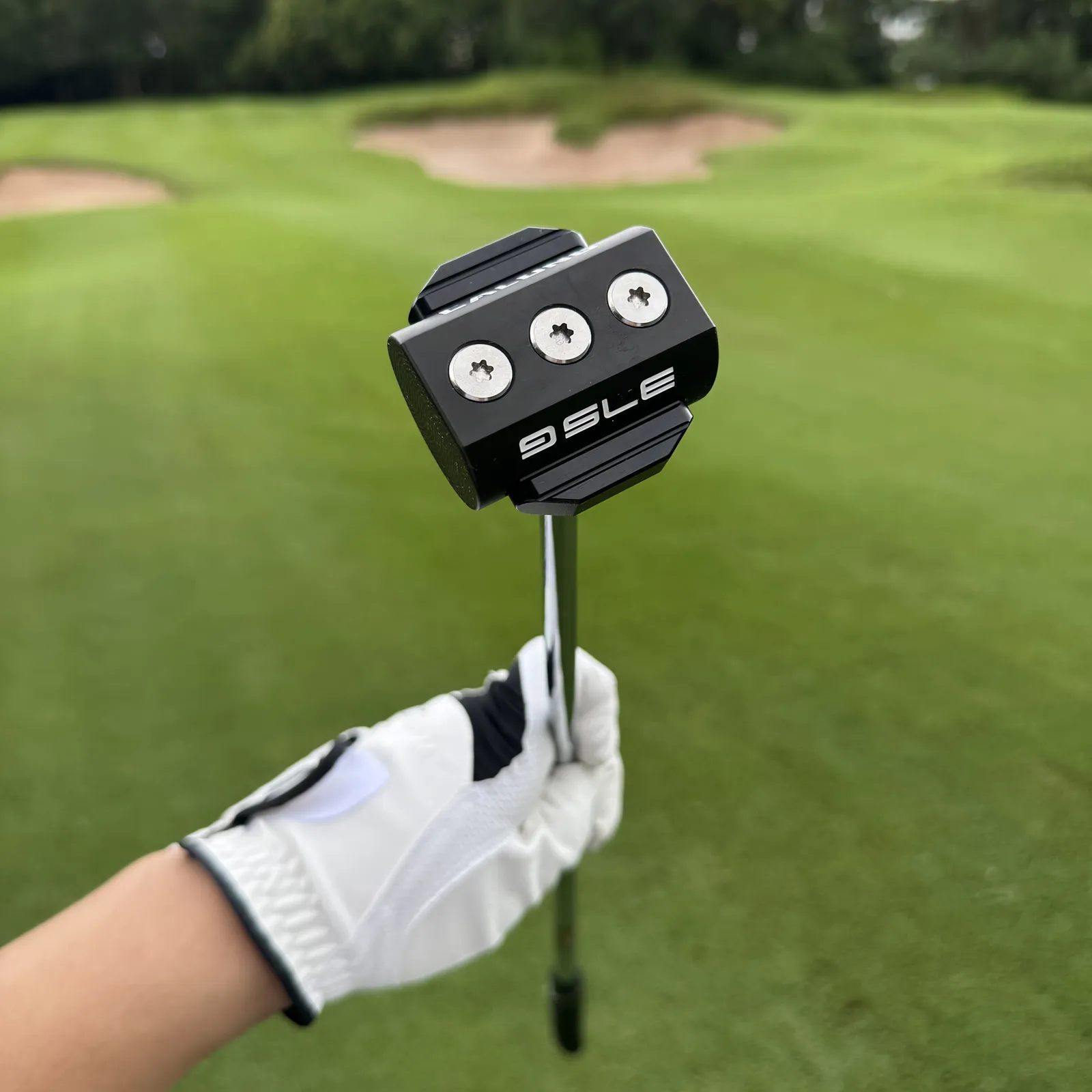 Calong Mini Golf Putter Black/Silvery 34inch RH Men Golf Clubs Remobile Weights 375g Putter - Practice Putting / Paly Golf - Image 2