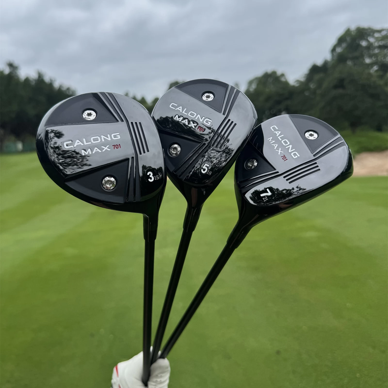 2026 Calong 701 Max Golf Fairway Woods 15 18 21 Degree with 65g A/R/SR/S Flex Graphite Shaft -Power in Your Clubs - Image 2
