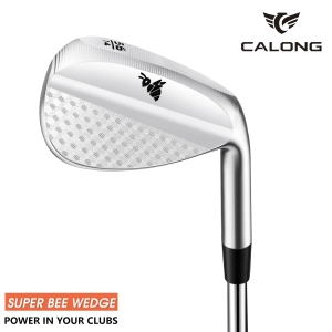 Calong Super Bee Golf Wedges Silvery 50 52 54 56 58 60 Degree With 120g Steel Shaft Full Spin Milled - Improve Your Golf Game